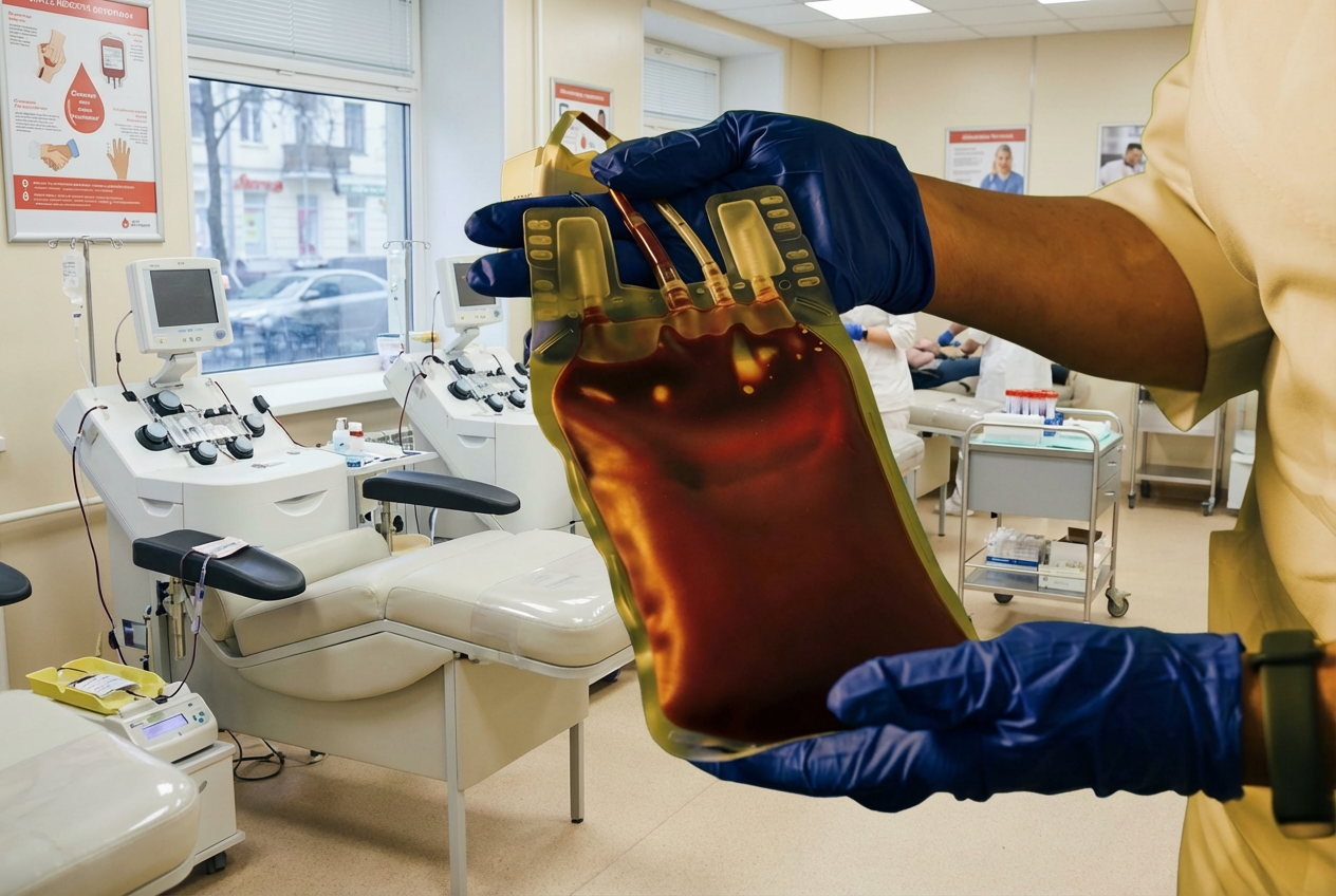 From black holes in blood stock to a transparent transfusion network