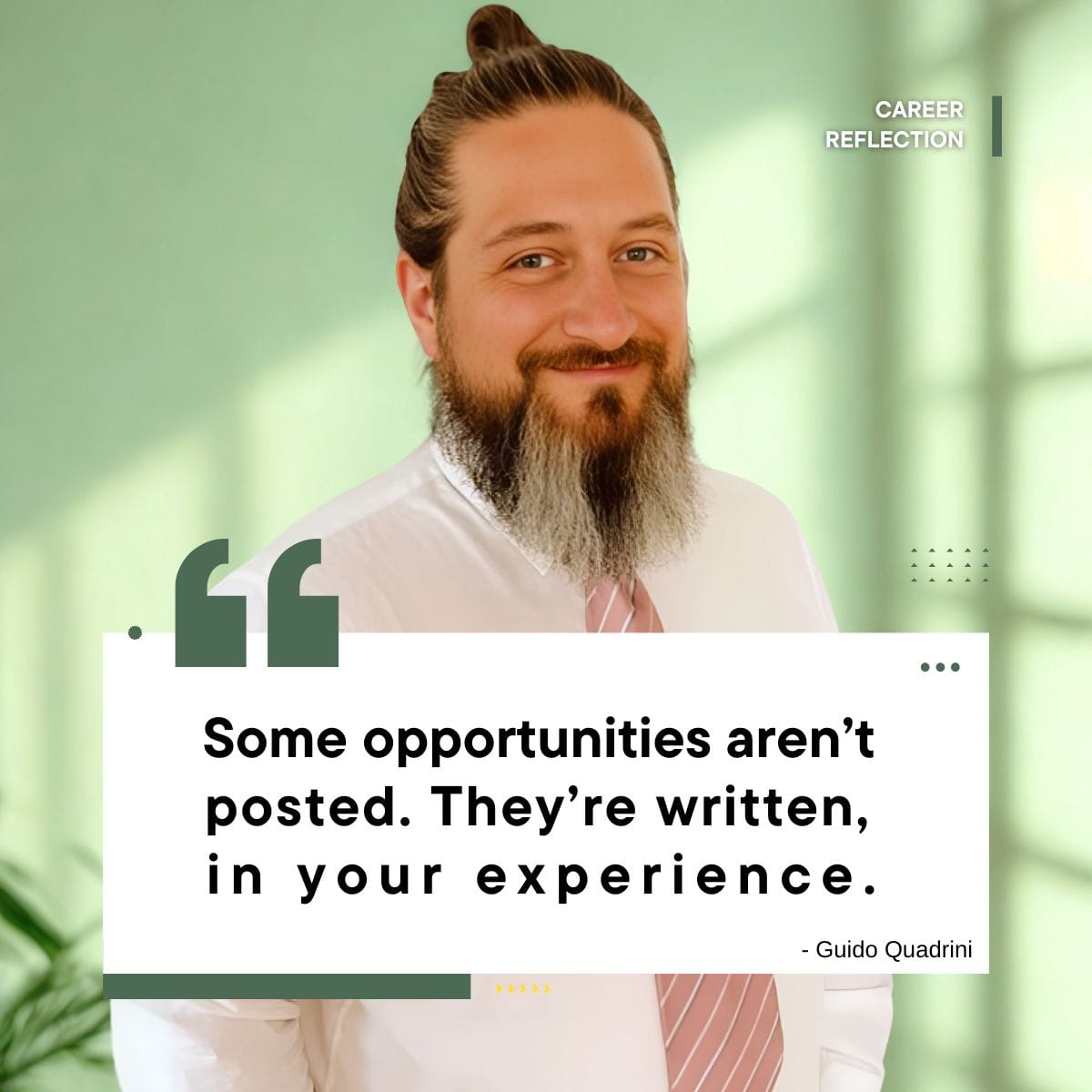 👔 What if the next great opportunity was… me?